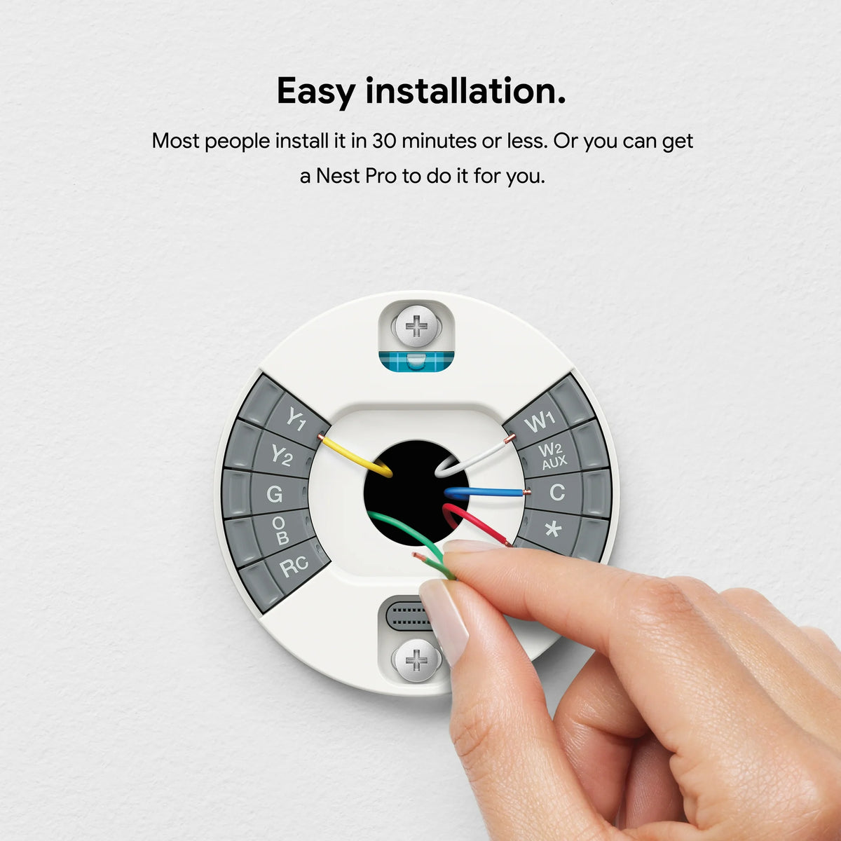 Google Nest 3rd Generation Learning Smart Thermostat - Stainless Steel