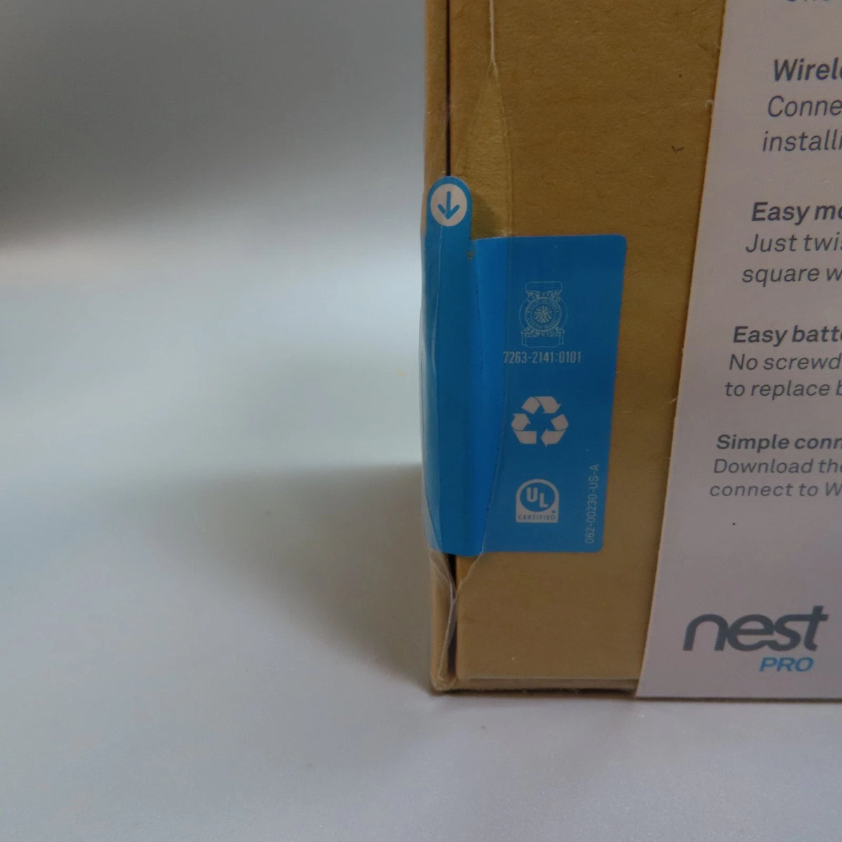 Google Nest Protect 2nd Generation (Wired) Smart Smoke And Carbon Monoxide Detector Alarm