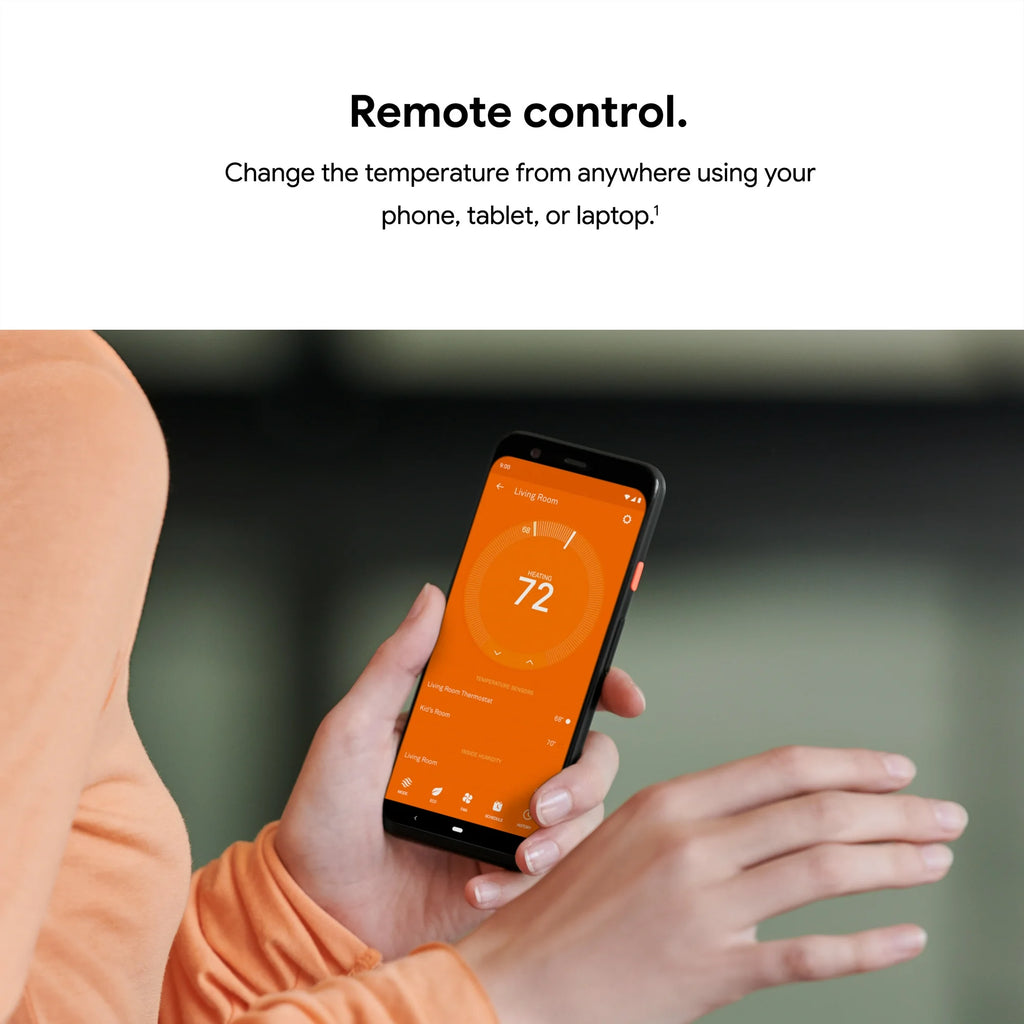 Google Nest 3rd Generation Learning Smart Thermostat - Stainless Steel