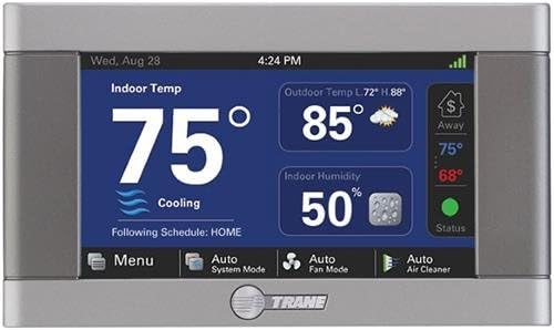 Trane XL824 Smart Programmable Touchscreen WiFi Humidity Nexia Control Thermostat TCONT82452D