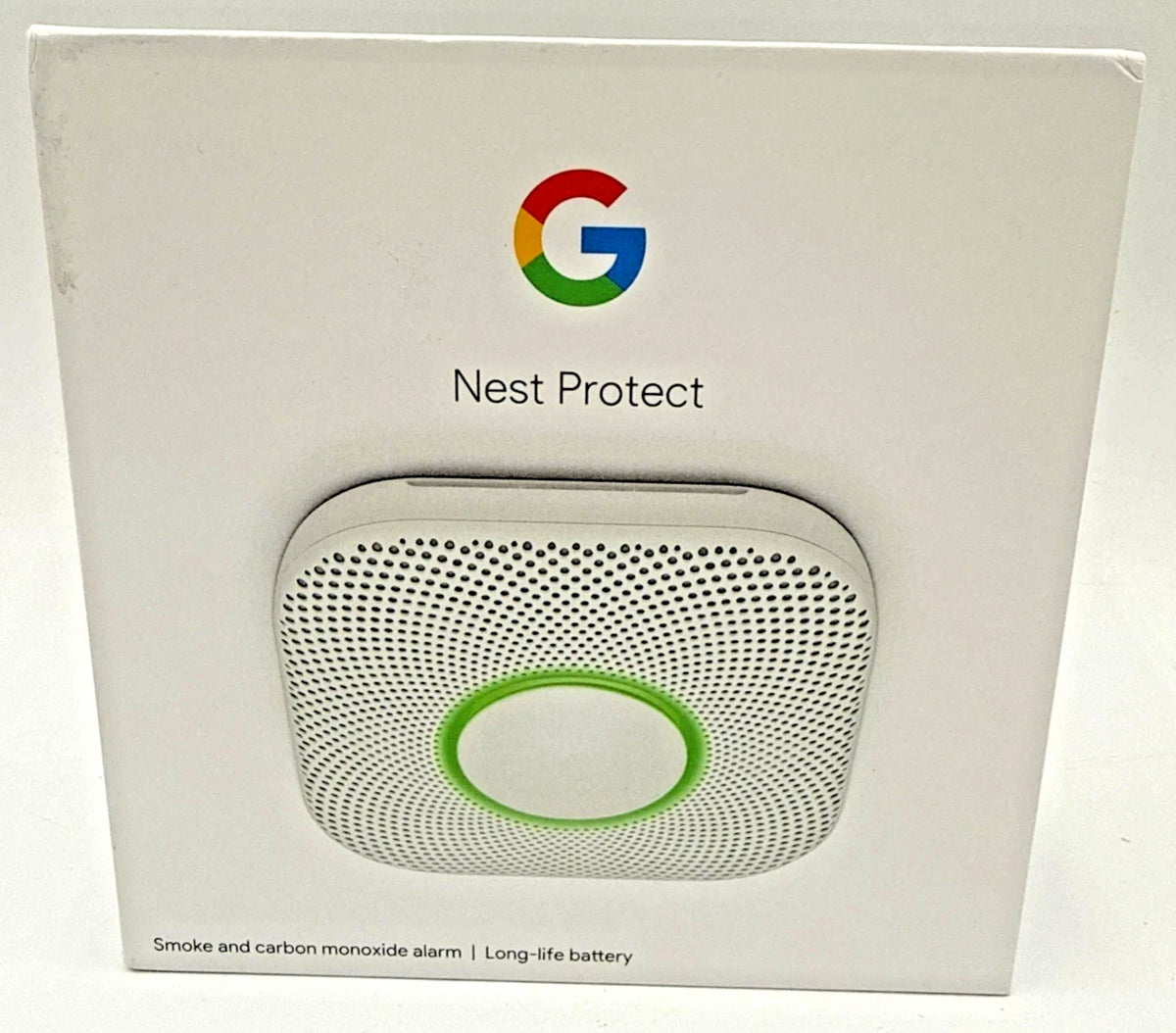 Google Nest Protect 2nd Generation (Battery) Smart Smoke And Carbon Monoxide Detector Alarm