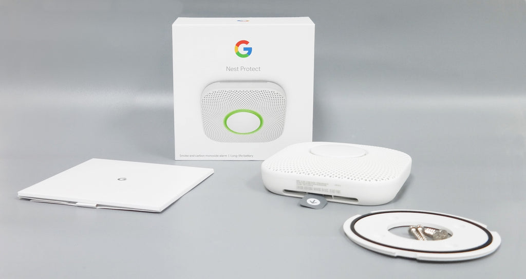 Google Nest Protect 2nd Generation (Battery) Smart Smoke And Carbon Monoxide Detector Alarm