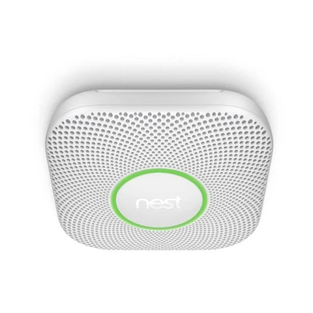 Google Nest Protect 2nd Generation (Wired) Smart Smoke And Carbon Monoxide Detector Alarm