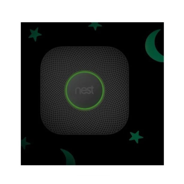 Google Nest Protect 2nd Generation (Wired) Smart Smoke And Carbon Monoxide Detector Alarm