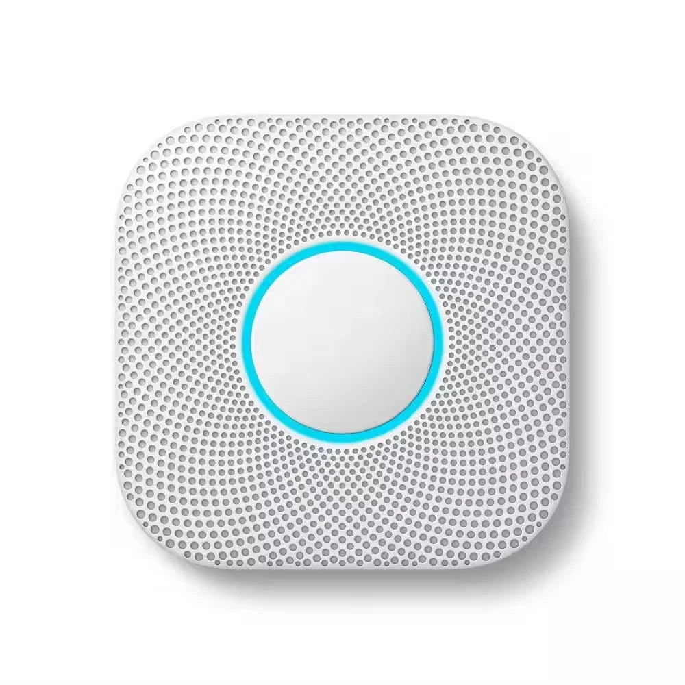 Google Nest Protect 2nd Generation (Wired) Smart Smoke And Carbon Monoxide Detector Alarm